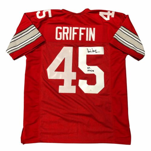 Archie Griffin Ohio State Buckeyes Autographed Signed Jersey - Griffin Hologram