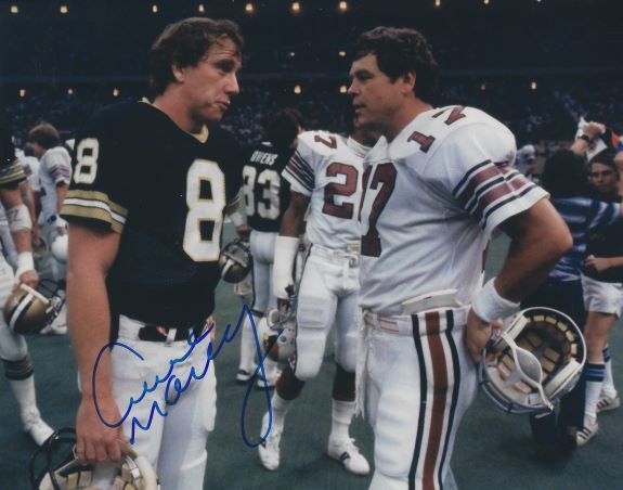 Archie Manning Signed New Orleans Saints Framed 8x10 NFL Photo - White –  Super Sports Center