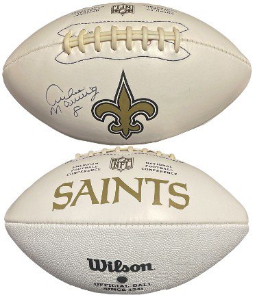 Archie Manning New Orleans Saints Autographed Pro Football