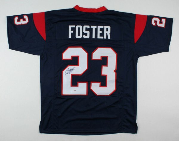 signed arian foster jersey
