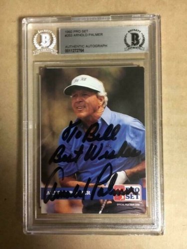 Arnold Palmer Golf Memorabilia & Signed Golf Collectibles
