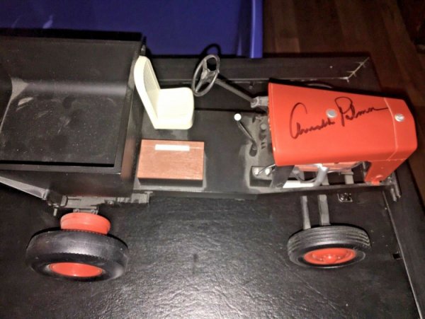 Arnold Palmer Autographed Signed Pennzoil Tractor PSA DNA