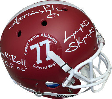 Artimus Pyle Autographed Signed Memorabilia Alabama Crimson Tide