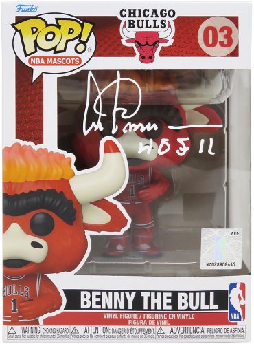 Giannis Antetokounmpo Signed Milwaukee Bucks NBA Funko Pop Doll #68