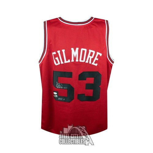 Artis Gilmore Autographed Signed HOF 11 Chicago Custom Basketball Jersey Beckett COA