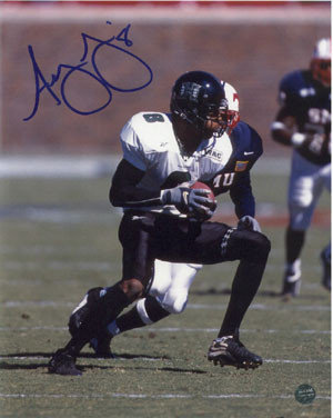 Ashley Lelie Autographed Signed Hawaii Rainbow Warriors 8x10 Photo