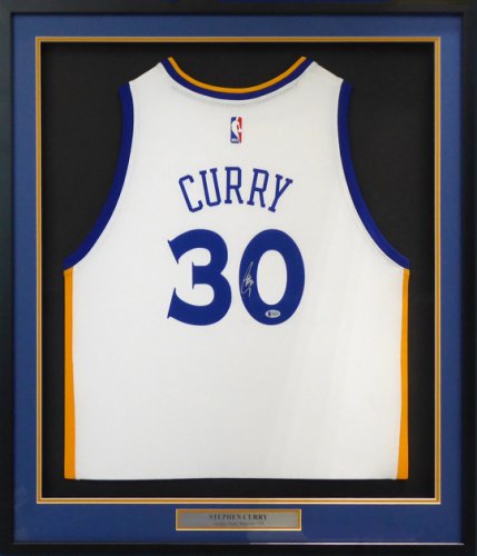 how much is a signed stephen curry jersey worth