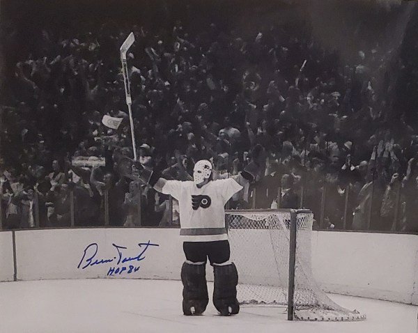 Bernie Parent Canvas Print Goalie Philadephia Flyers Hockey Wall Art Gift