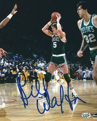 Autographed Signed BILL WALTON 8X10 Boston Celtics photo
