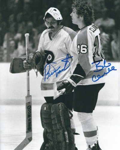 Framed Bobby Clarke The Goal 1975 Stanley Cup Autograph Replica Print Philadelphia Flyers