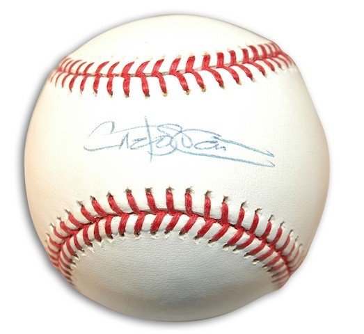 Autographed Signed Carlos Pena MLB Baseball