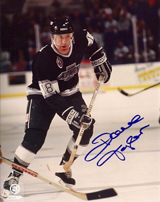 Autographed Signed Dave Taylor Los Angeles Kings Photo
