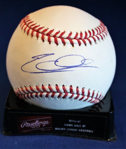 Autographed Signed Edgar Olmos Official Rawlings Major League Baseball With COA