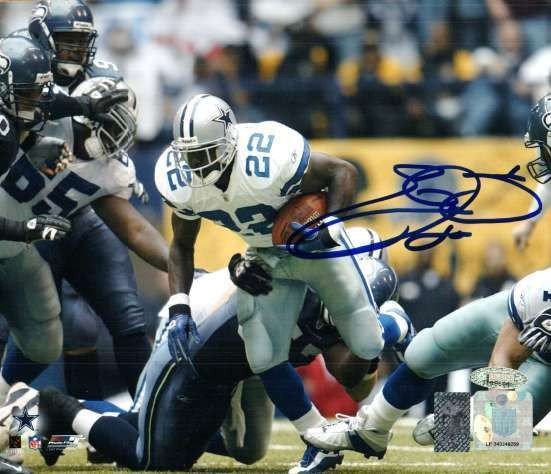 Autographed Signed Emmitt Smith Dallas Cowboys Photo