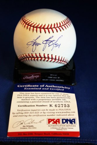 Autographed Signed Gavin Floyd Official Rawlings Major League Baseball With PSA COA