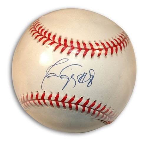 Javy Lopez Signed Atlanta Grey Baseball Jersey (JSA) — RSA