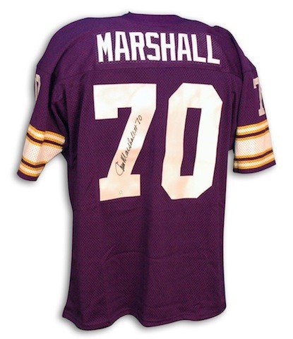 vikings signed jersey