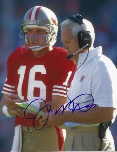 Joe Montana Autographed Football Memorabilia Nfl Merchandise