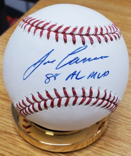 jose canseco autographed baseball