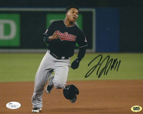 Jose Ramirez Autographed Memorabilia | Signed Photo, Jersey ...