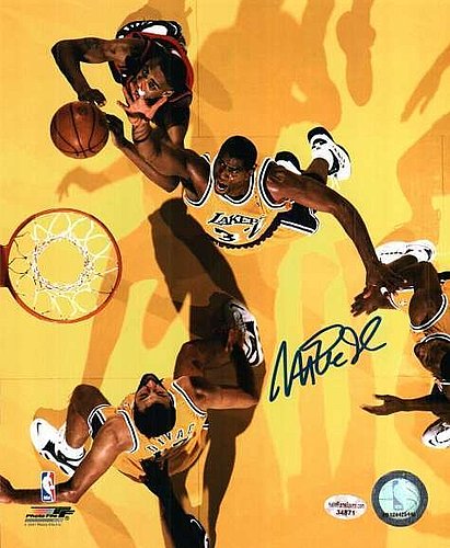 Autographed Signed Magic Johnson 8X10 Los Angeles Lakers Photo