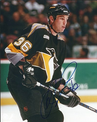 Autographed Signed Matthew Barnaby 8x10 Pittsburgh Penguins Photo - Certified Authentic