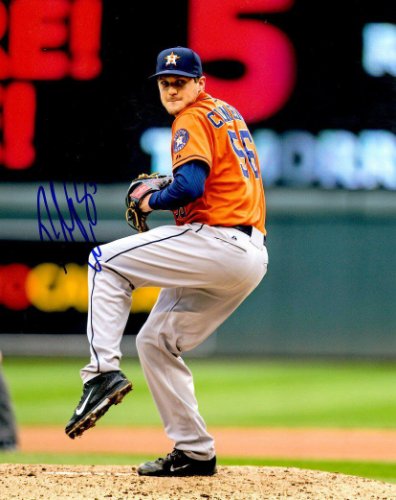 Kody Clemens Autographed Detroit Tigers Throwing 8x10 Photo