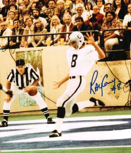 ray guy autographed jersey