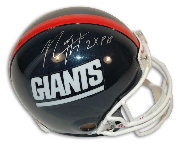 New York Giants 1961-74 Throwback Pro Line Helmet - Sports Fan Shop