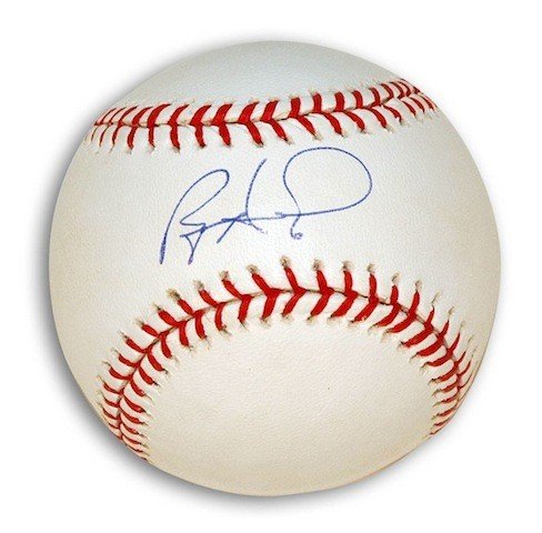 Ryan Howard Autographed Baseball Card