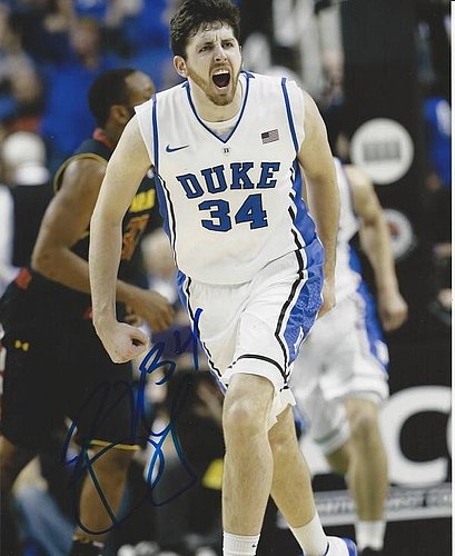 Autographed Signed Ryan Kelly 8x10 Photo Duke Blue Devils