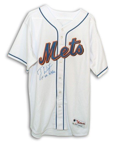 MAJESTIC  RAY KNIGHT New York Mets 1986 Cooperstown Baseball Jersey