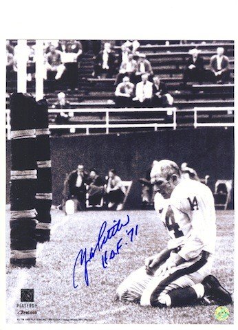 NFL Y.A. Tittle New York Giants Autographed 8x10 Photo or 