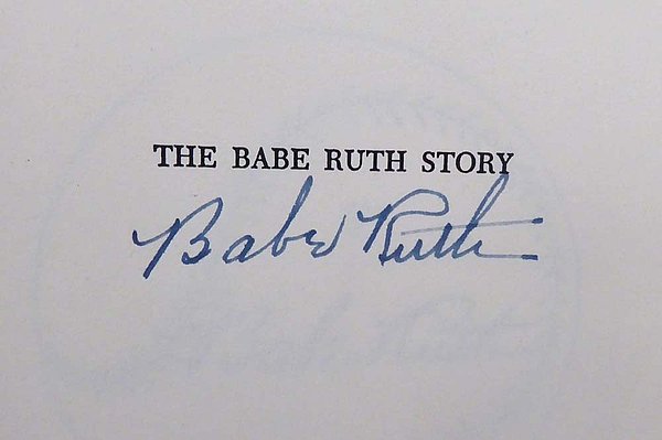 babe ruth autographed jersey