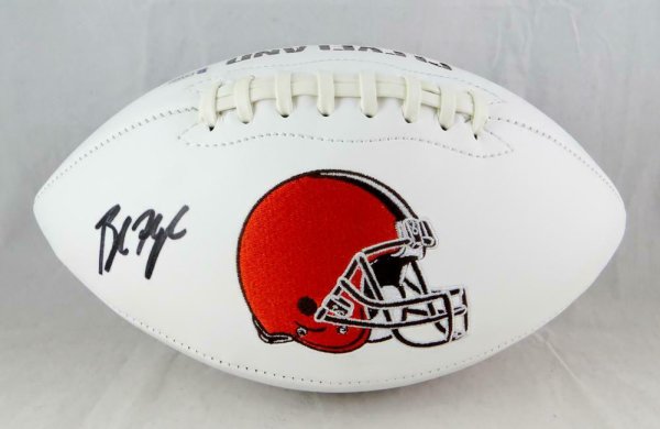 baker mayfield autographed football