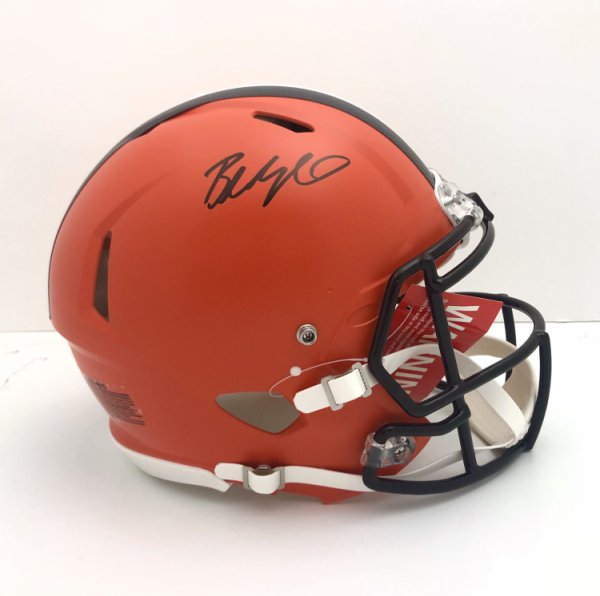 Baker Mayfield Cleveland Browns Autographed Signed Authentic Helmet - JSA Authentic