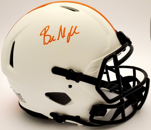 Baker Mayfield Cleveland Browns Autographed Signed Lunar Authentic Helmet - Beckett Authentic