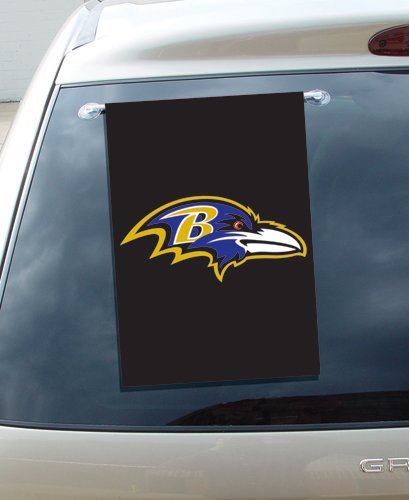 Baltimore Ravens Car Window Flag <B>BLOWOUT SALE</B>