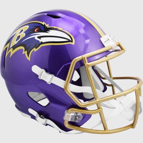 Baltimore Ravens Unsigned Full Size Helmets NFL Memorabilia