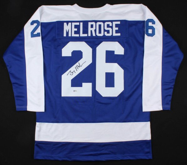 barry melrose jersey