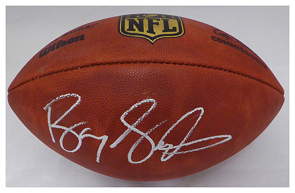 nfl signed football