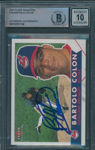 Bartolo Colon Cleveland Indians 8-6 8x10 Autographed Photo - Certified  Authentic