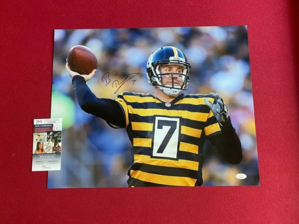 roethlisberger autographed jersey