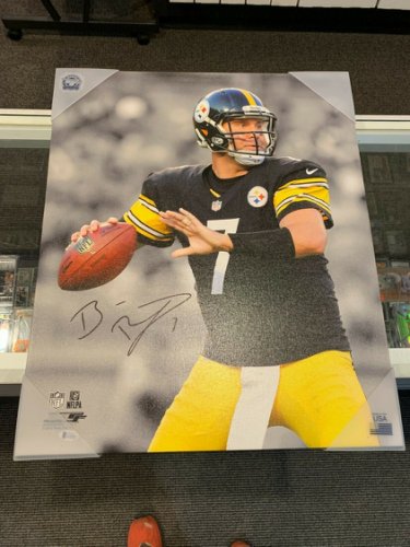roethlisberger autographed jersey