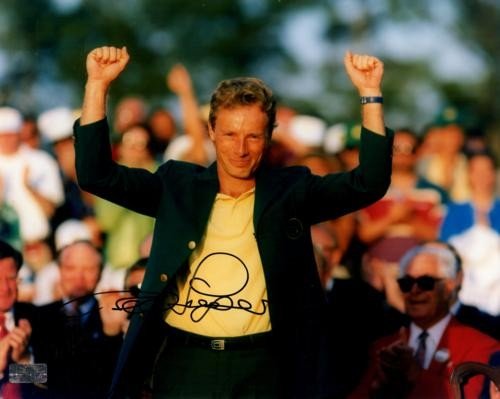Bernhard Langer Autographed Memorabilia Signed Photo Jersey Collectibles Merchandise