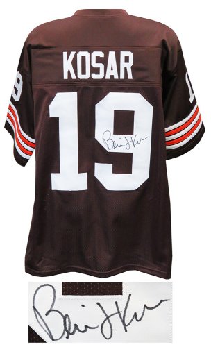 Bernie Kosar Autographed Signed Brown Custom Football Jersey