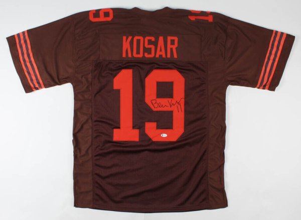 Bernie Kosar Autographed Signed Cleveland Browns Color Rush Jersey (Beckett COA) U Of Miami