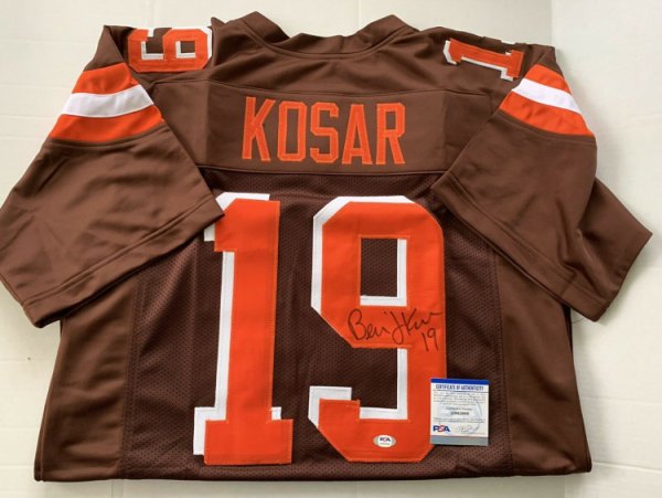 bernie kosar autographed jersey