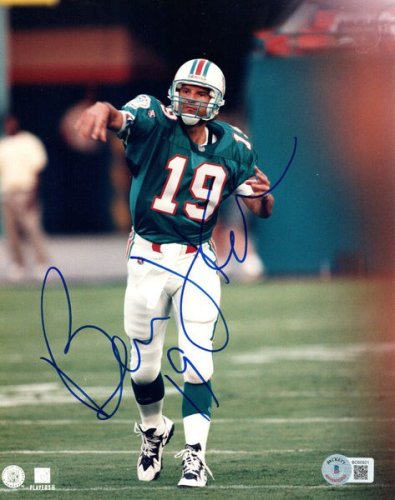 Bernie Kosar Autographed Signed Miami Dolphins 8X10 Photo Beckett Authenticated