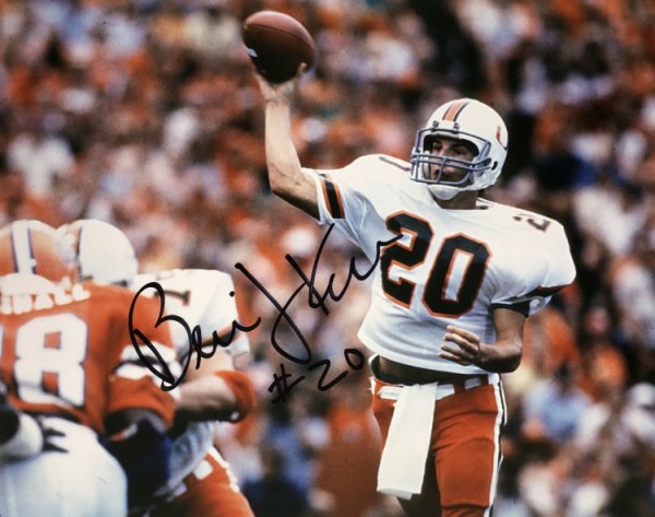 Bernie Kosar Miami Hurricanes 16-3 16x20 Autographed Signed Photo - Certified Authentic